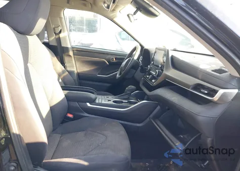 2021 Toyota Highlander L z USA, uszkodzony, nr VIN 5TDCZRBH9MS136012